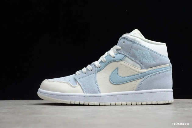 Textures Jordan 1 Mid DA4666-100 Blue Air Mixed 0726